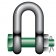 Скоба стандартная Green Pin G-4153 - Скобы