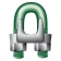 Зажим канатный Green Pin G-6240 EN 13411-5 Тип В - Зажимы