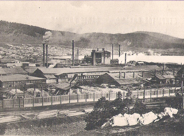Вид Белорецкого завода, 1912 год. МЕЧЕЛ (Россия)